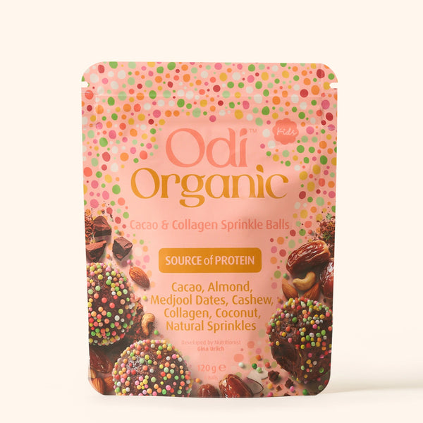 Organic Cacao & Collagen Sprinkle Balls