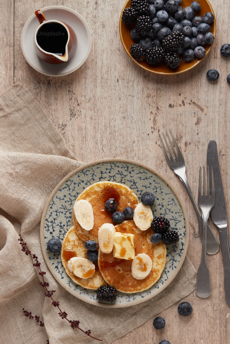 Odi Mini Cereal Pancakes - fluffy 3-ingredient banana and egg pancakes made with NutriDense Baby Cereal, perfect for baby-led weaning and toddler lunchboxes