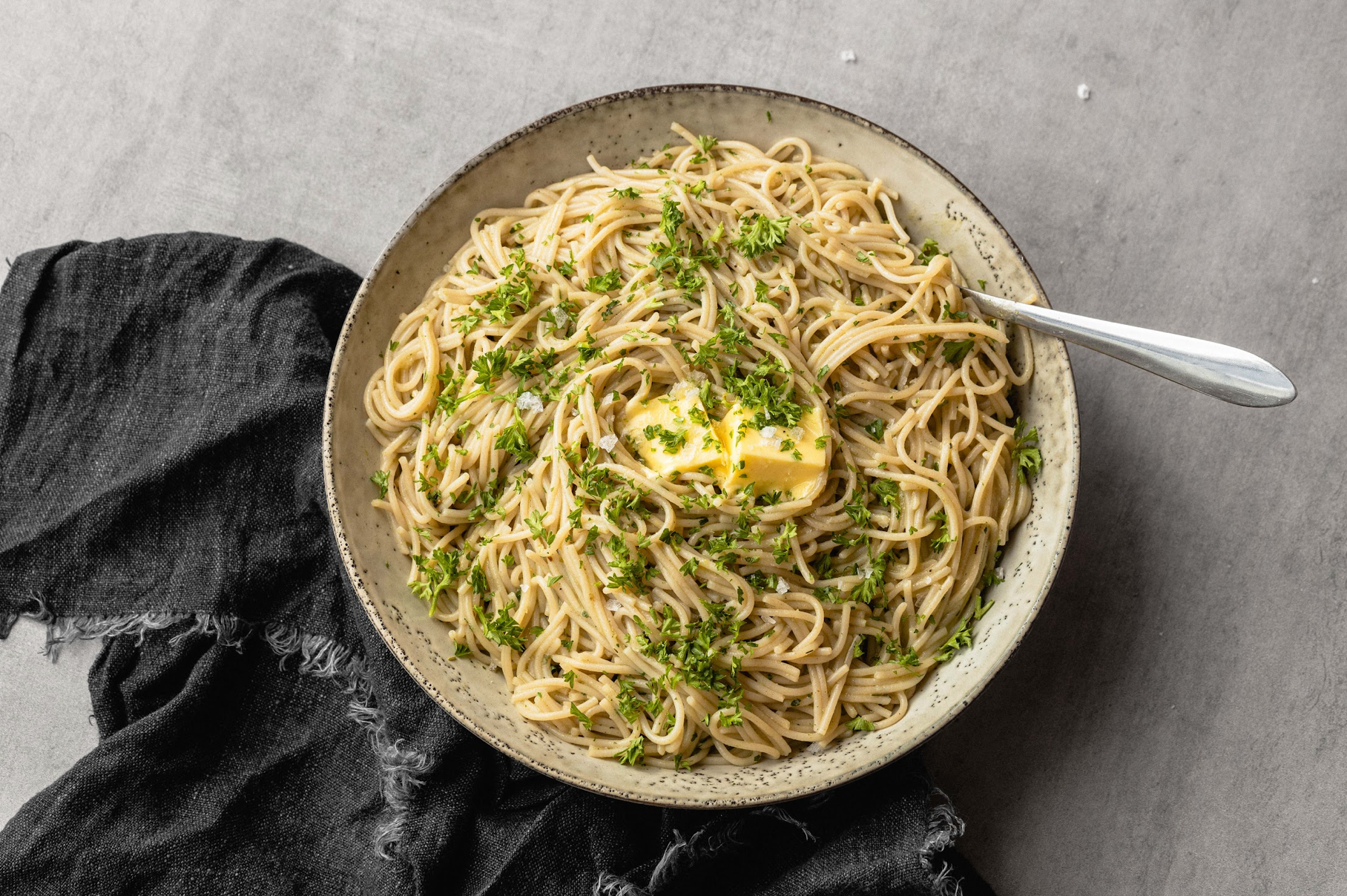 Odi Bone Broth Buttered Noodles - hidden veggie pasta with bone broth and meal booster, ready in 10 minutes for kids' lunches or dinners