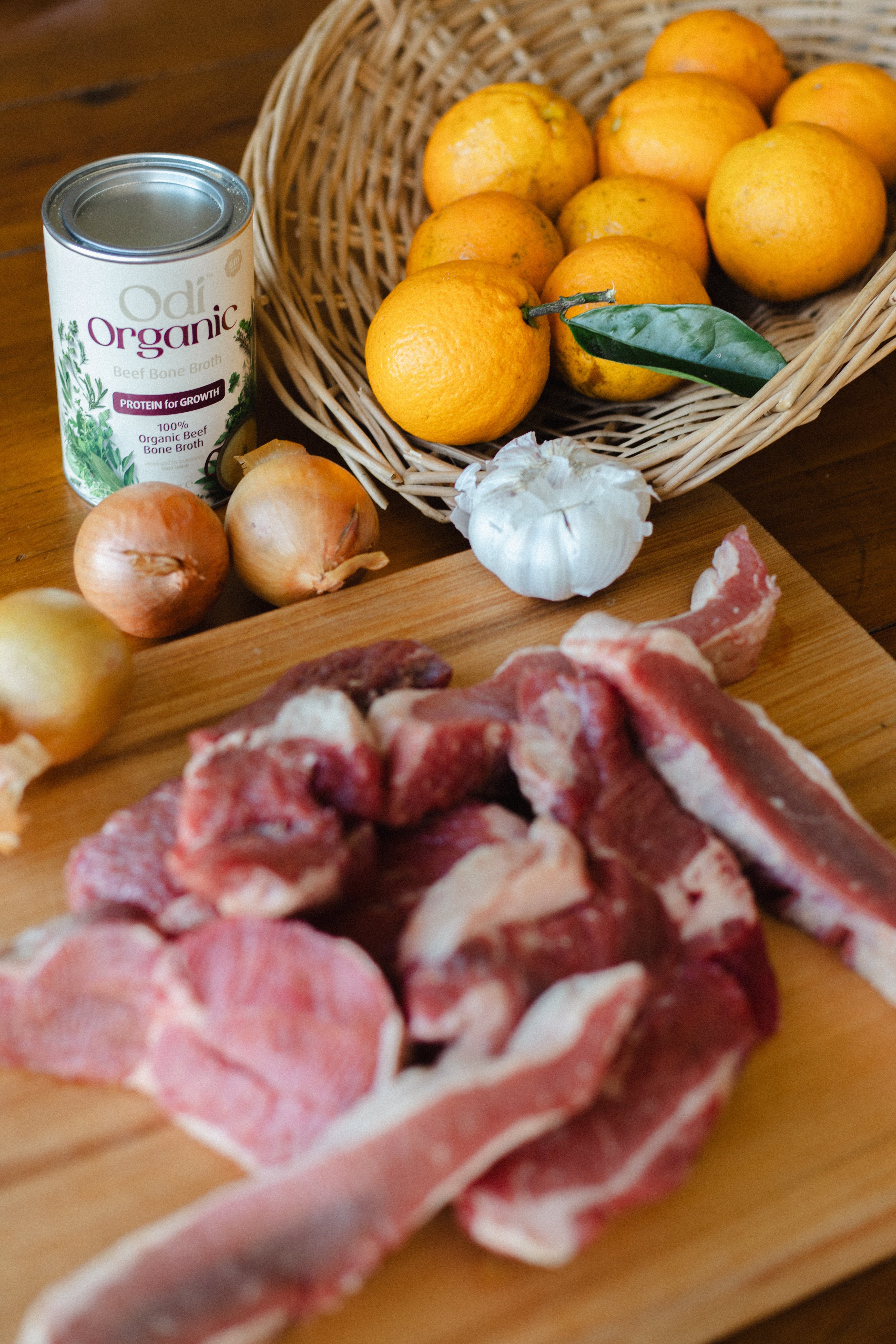 Winter Warmer Orange & Bone Broth Beef Brisket