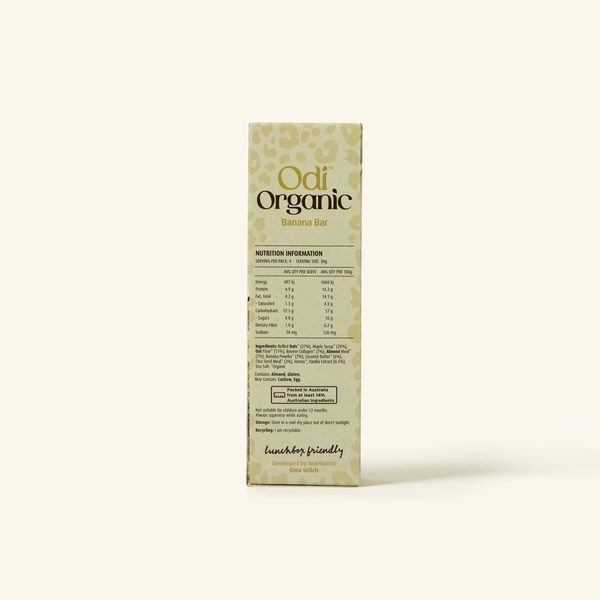 Organic Banana Bar