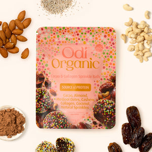 Organic Cacao & Collagen Sprinkle Balls