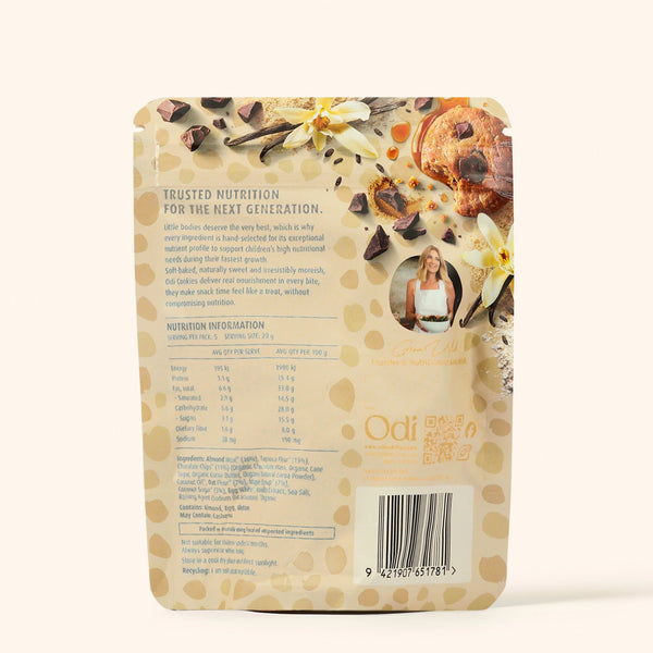 Organic Vanilla Choc Chip Cookies