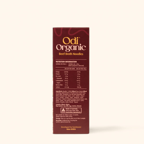Organic Noodle Beef