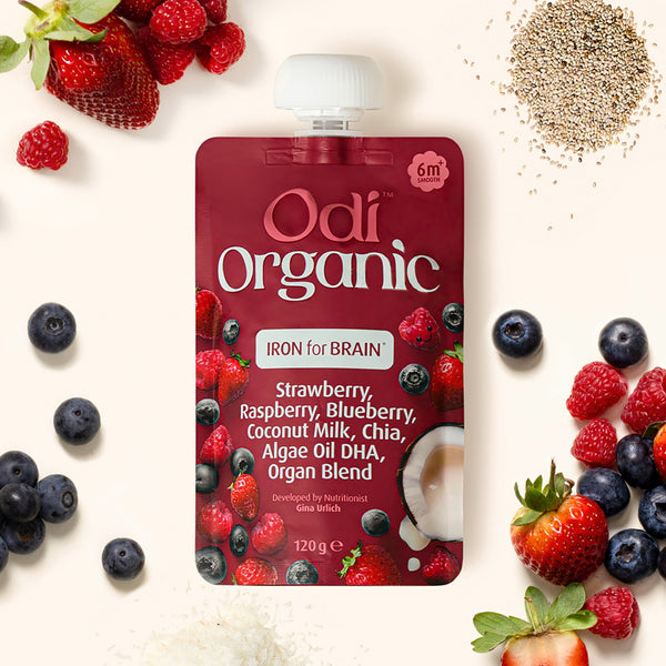 Organic Berry & Coconut Pouch