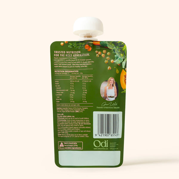Organic Chickpea & Vegetable Pouch