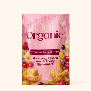 Organic Quinoa Puffs Berries & Banana