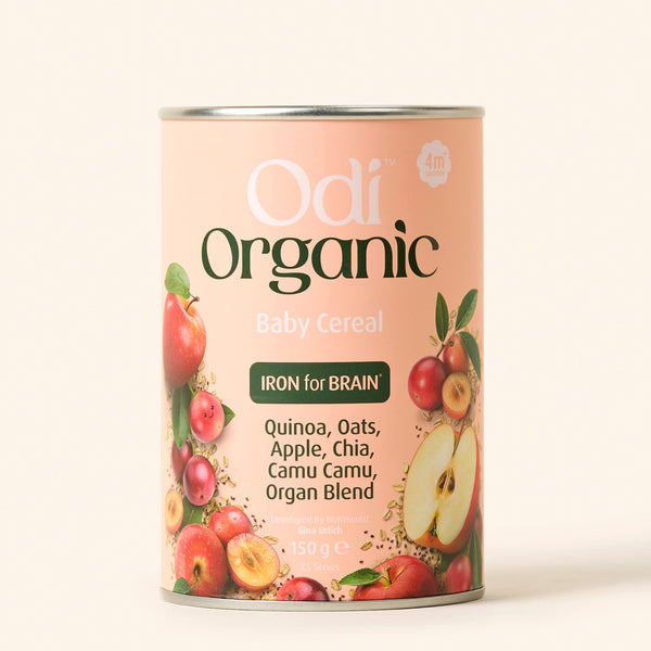 Organic Baby Cereal Tub