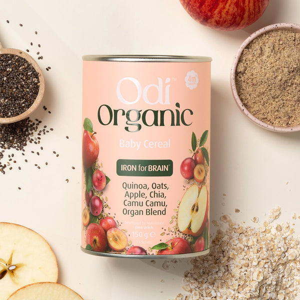 Organic Baby Cereal Tub