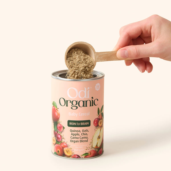 Organic Baby Cereal Tub